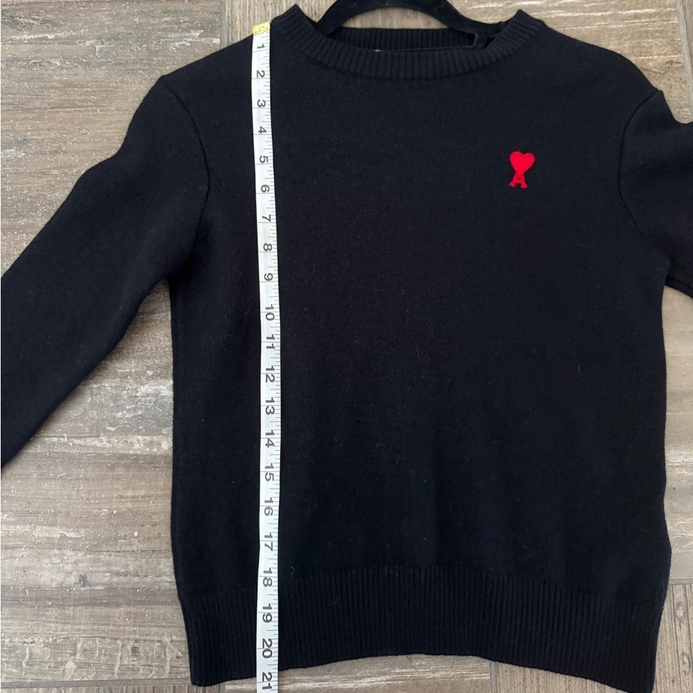AMI Paris Ami de Coeur wool sweater Women’s size XS - Picture 10 of 12